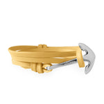 Anchor Funky Yellow Leather Wrap
