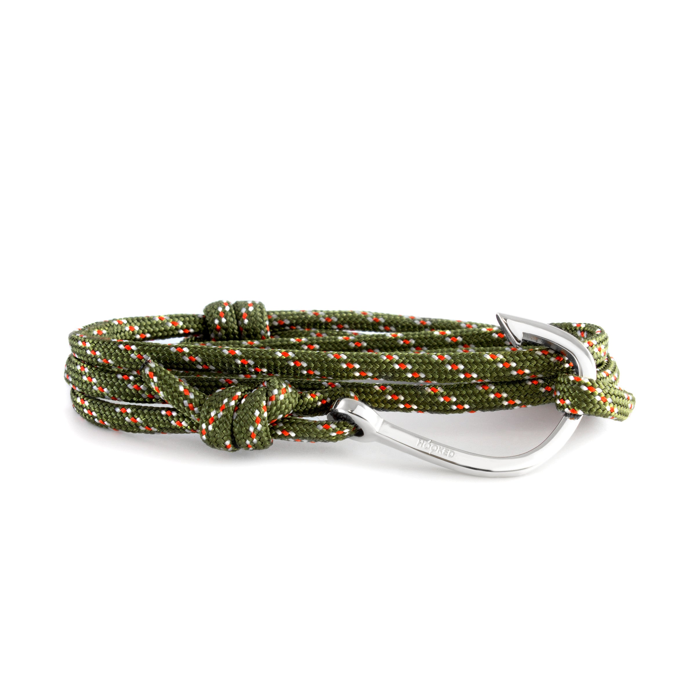 Silver Hook  Multi-color Paracord wrap – Hooked Concepts