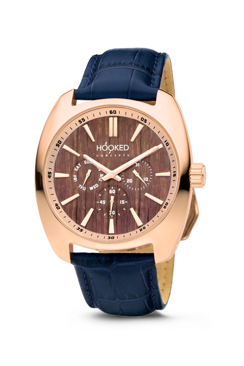 Rose Gold Watch - Boat Deck Dial | Master Date - 45mm