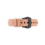 Cross Leather Strap | Soft Pink - 20MM